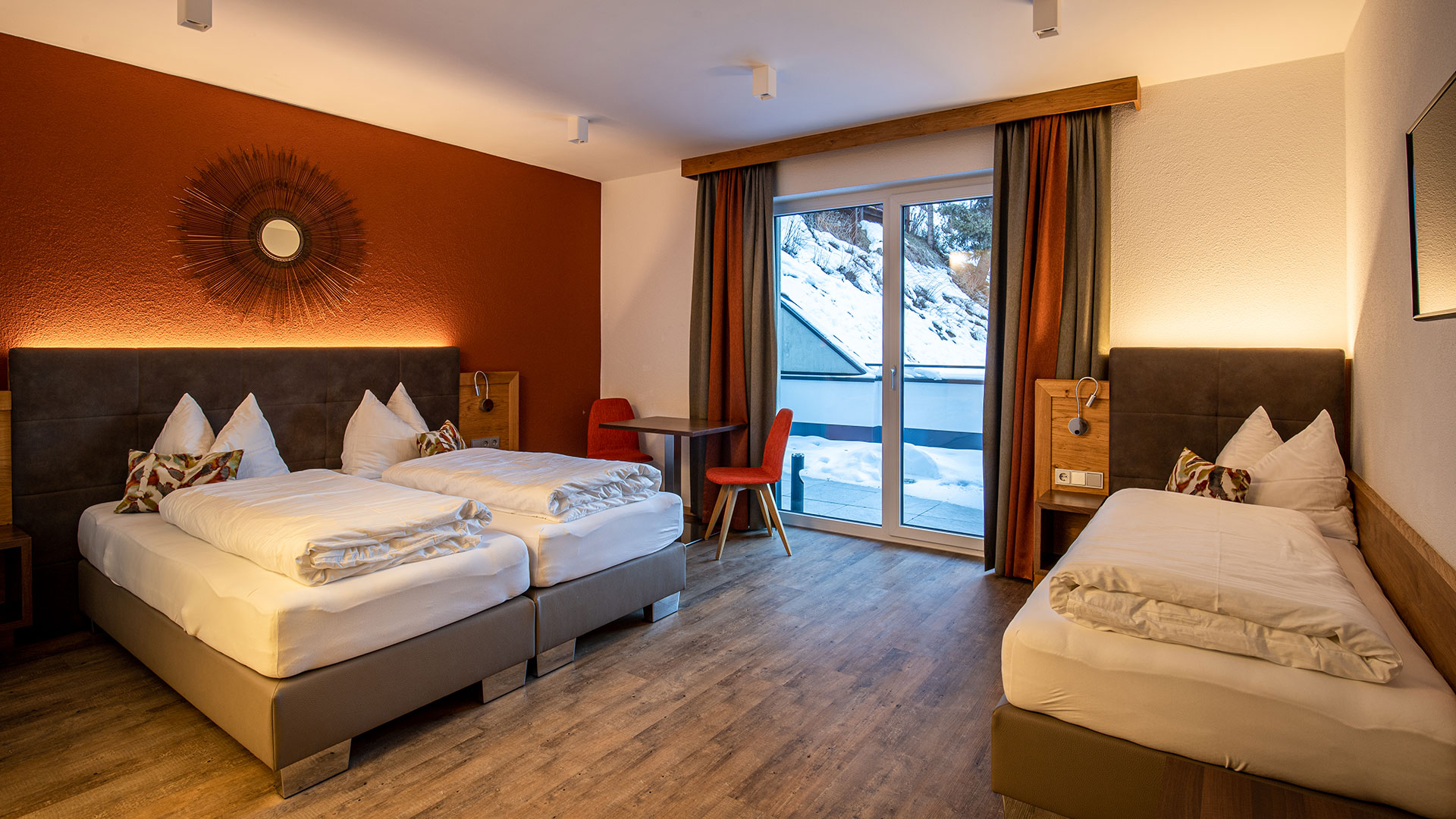 apartment Ischgl 6 people | bedroom